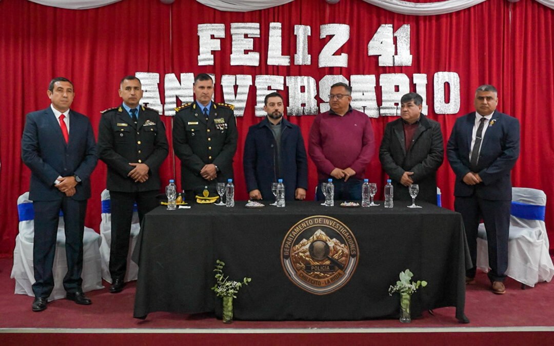 41° Aniversario del Departamento de Investigaciones