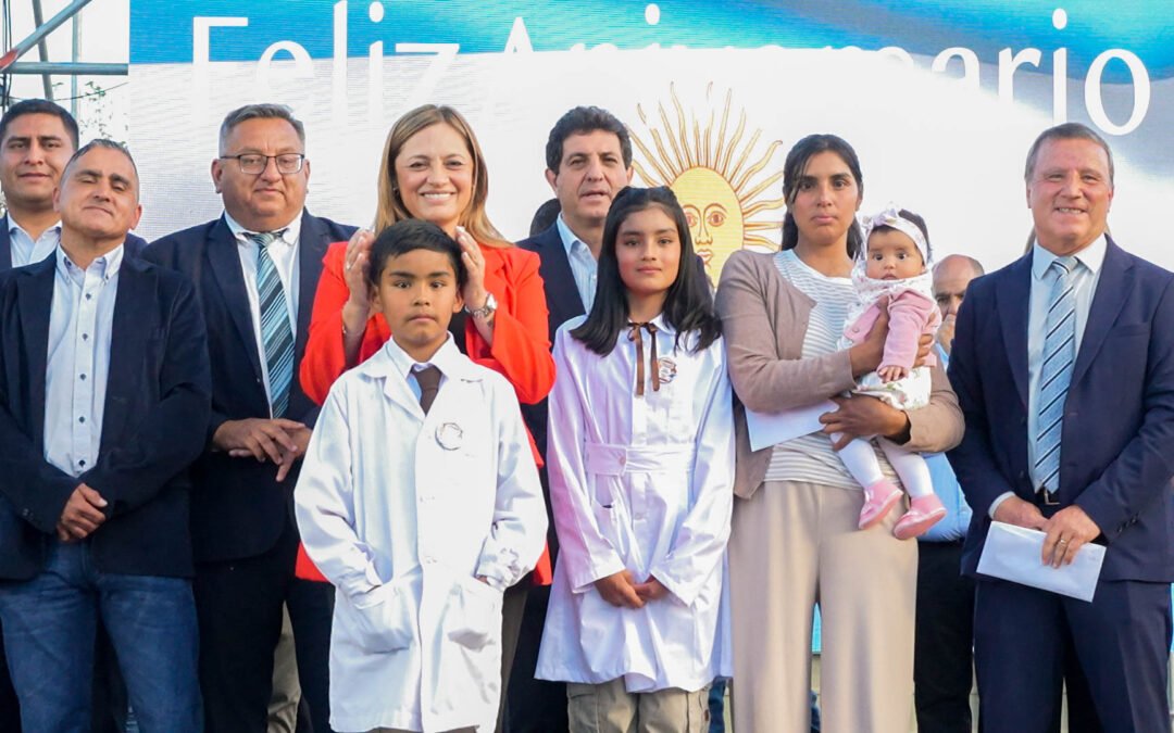 Acto protocolar por el 395° Aniversario de Nonogasta